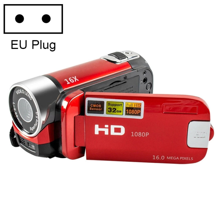 16X Digital Zoom HD 16 Million Pixel Home Travel DV Camera, EU Plug, EU Plug 16X Digital Zoom HD 16 Million Pixel Home Travel DV Camera, EU Plug, EU Plug